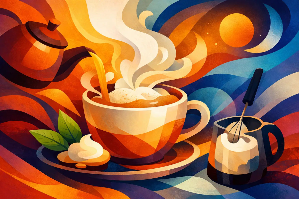 How to Brew Tea Latte at Home With Cozy Results